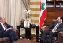 Ambassador of the European Union to Lebanon Ralph Tarraf Meets with Prime Minister Saad Hariri