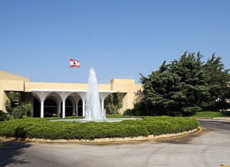 Le Palais Présidentiel de Baabda. Source Photo: Facebook