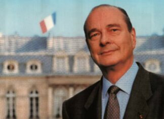 La photo officielle de Jacques Chirac.