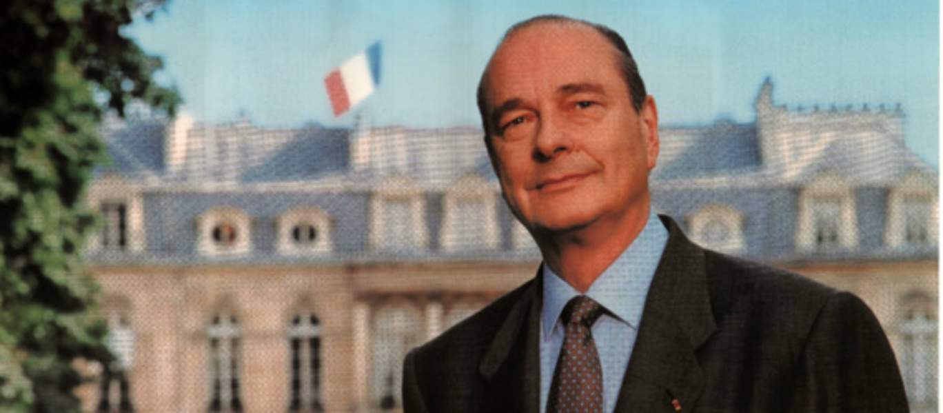 Dernier hommage de la France à son ancien Président Jacques Chirac La photo officielle de Jacques Chirac.