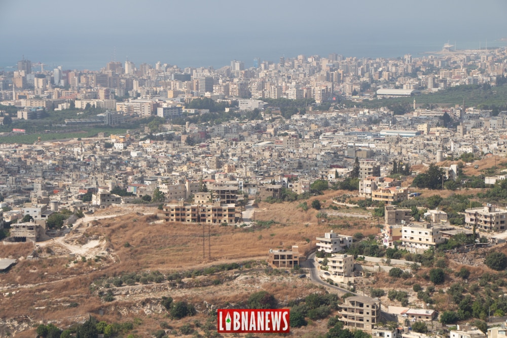 Vue g&eacute;n&eacute;rale sur la ville de Sa&iuml;da. Cr&eacute;dit photo: Francois el Bacha pour Libnanews.com
