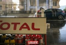 Une station essence