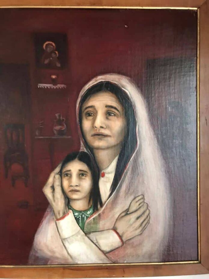 Massacre de Bmariam. Lina Murr Nehmé, 1984.