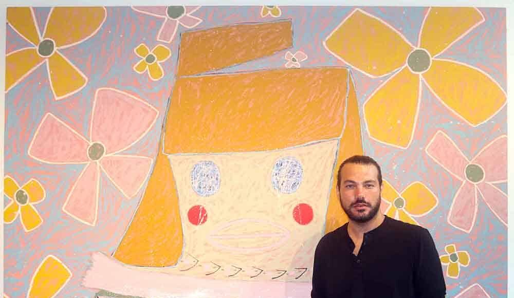 L’artiste Adam Handler (photo credit Karine Jabaji)