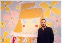 L’artiste Adam Handler (photo credit Karine Jabaji)