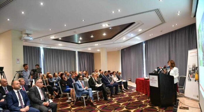 La Ministre de l'Energie et des Ressources Hydrauliques Nada Boustani. Source Photo: Ministère