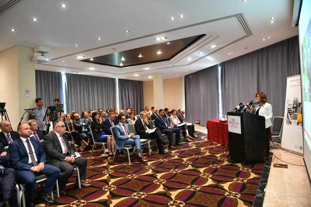 La Ministre de l'Energie et des Ressources Hydrauliques Nada Boustani. Source Photo: Ministère