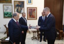Ralph Tarraf, the New Ambassador of the European Union to Lebanon, Presents Credentials