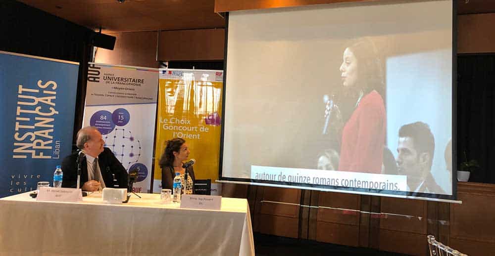 Le lancement de la 8ème édition du Choix Goncourt de l’Orient qui s’est tenue ce matin à l’hôtel The Smallville