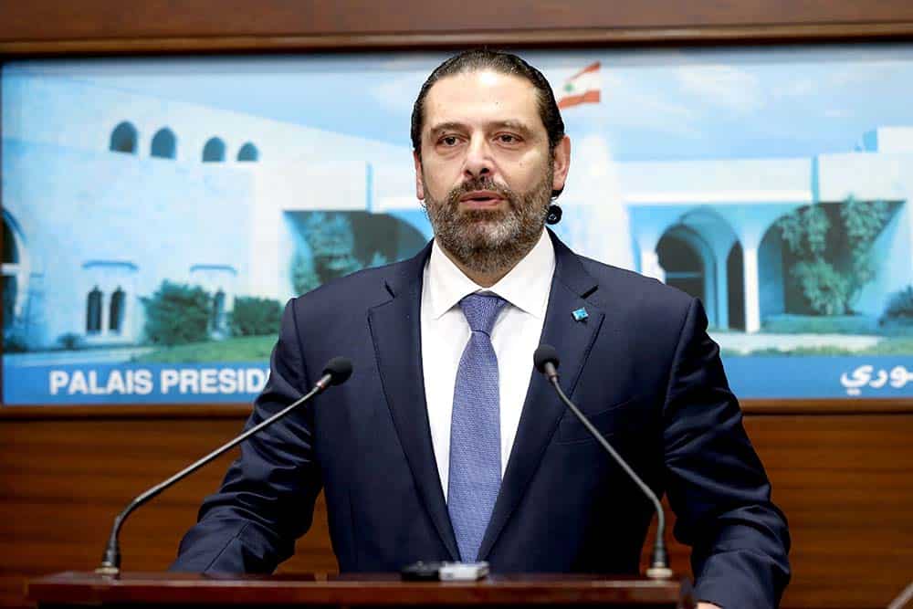Le Premier Ministre Saad Hariri. Crédit Photo Dalati & Nohra