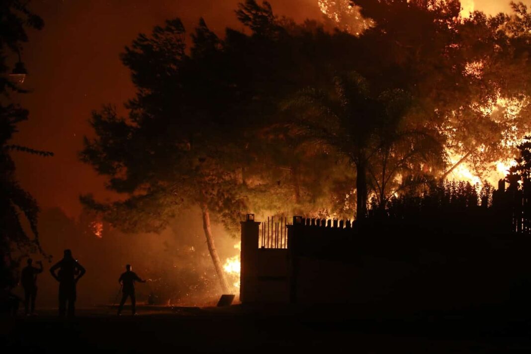 Obscurité en flammes