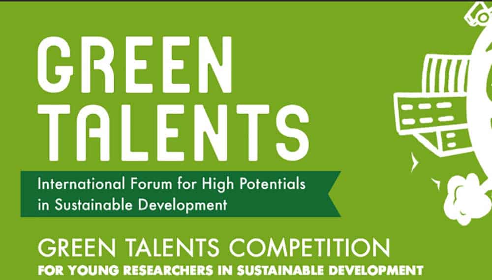 Le 10e ANNIVERSAIRE DE LA COMPETITION GREEN TALENTS : Les lauréats de 2019 en tournée à travers l’Allemagne