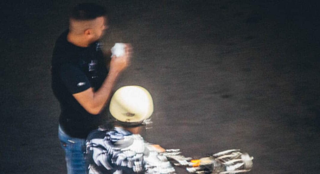 Un membre des Forces de Sécurité Intérieure à moto. Crédit Photo: Francois el Bacha pour Libnanews.com