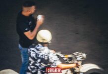 Un membre des Forces de Sécurité Intérieure à moto. Crédit Photo: Francois el Bacha pour Libnanews.com