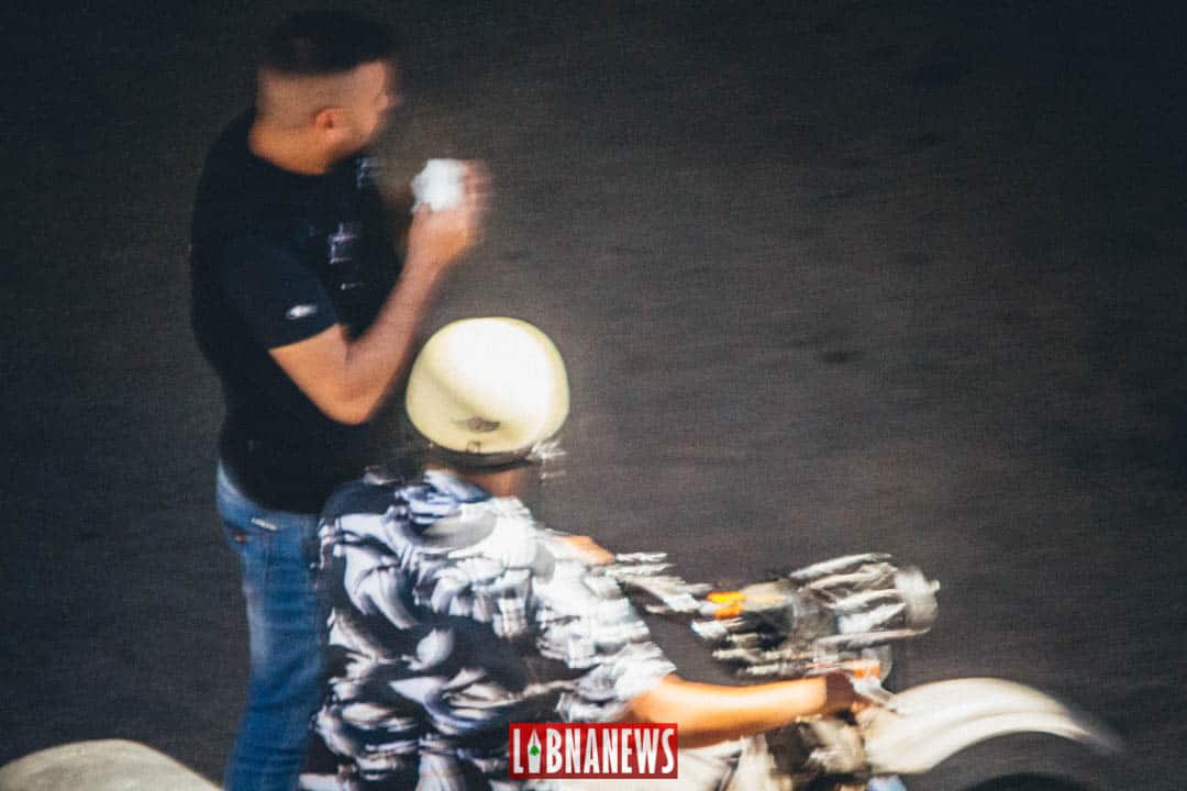 Un membre des Forces de Sécurité Intérieure à moto. Crédit Photo: Francois el Bacha pour Libnanews.com