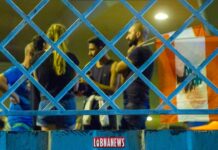 Des manifestants au niveau du barrage de Jal el Dib. Crédit Photo: François el Bacha pour libnanews.com. Tous droits réservés.