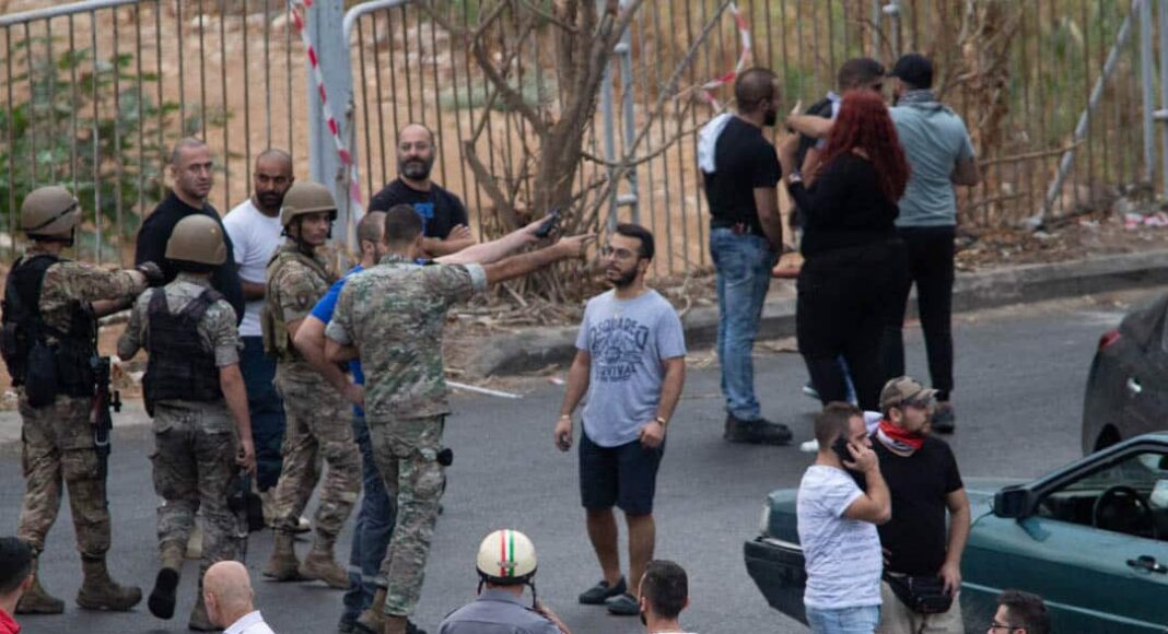 Barrage au niveau de Nahr Kalb. Crédit Photo: Libnanews.com. Tous droits réservés.