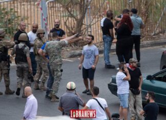 Barrage au niveau de Nahr Kalb. Crédit Photo: Libnanews.com. Tous droits réservés.