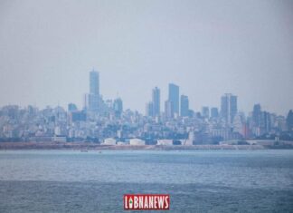 Vue de Beyrouth, depuis le littoral. Crédit Photo: François el Bacha. Tous droits réservés.