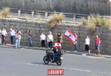 Liban: La Chaine Humaine, un signe de solidarité du Nord au Sud Liban, se met en place