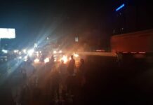 Routes bloquées en réaction au discours de Aoun : Ring, Jiyé, Nehmé, Nahr el Kaleb, Saida, Tripoli, Zahlé, Qab Elias, Abdé, Minié,