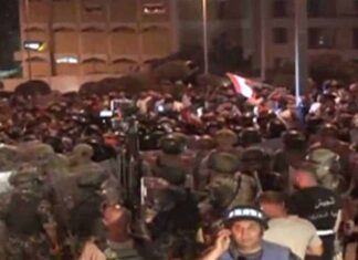 Importants heurts au Centre-Ville de Beyrouth et à Baabda à l'issue du discours du Premier Ministre
