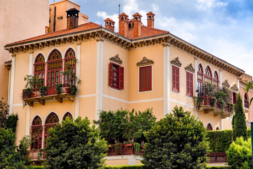 Une maison Beyrouthine au Centre Ville. Source Photo: Pixabay.com