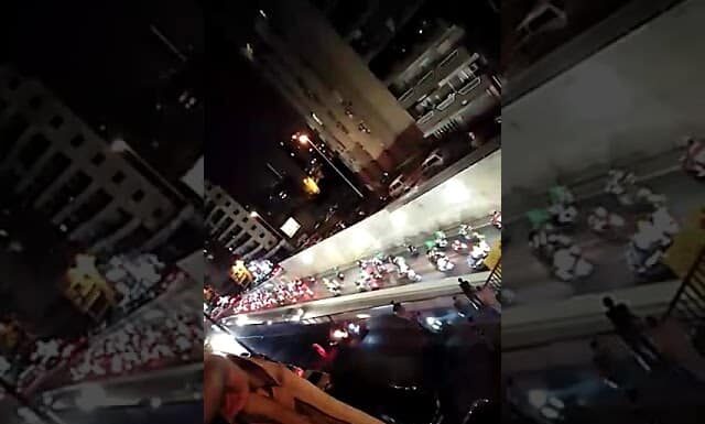 La Parade de motards du mouvement Amal et du Hezbollah dans les ruelles de Beyrouth, contrariée par l'Armée Libanaise