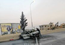 2 personnes décédées dans un accident de voiture au barrage de Jiyyeh