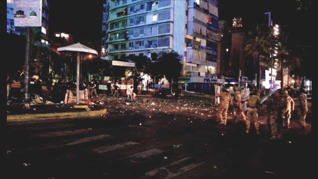 Affrontements violents entre partisans de Saad Hariri et Forces de l'ordre à Beyrouth