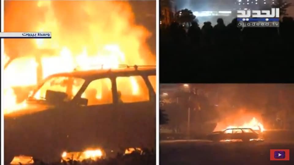 Liban/Jour 62: un regain de violence au centre ville de Beyrouth