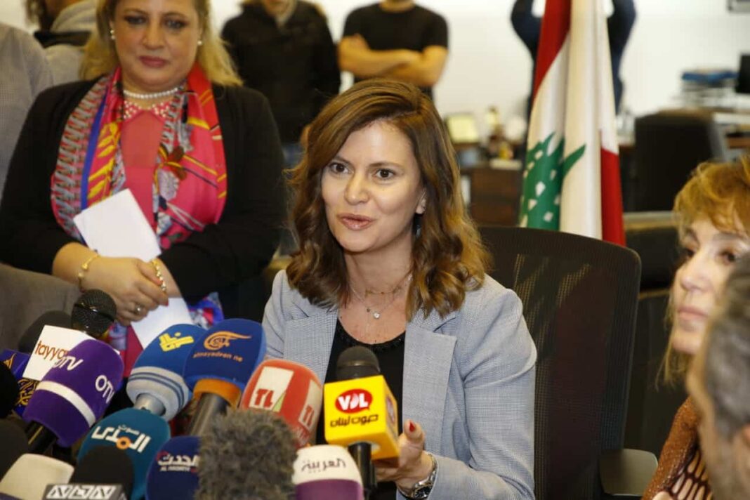 Scandale du fioul frelaté: l&rsquo;ex-ministre Nada Boustani entendue par la Justice