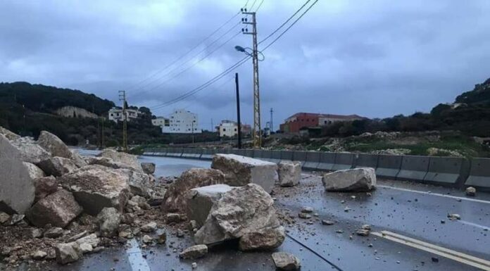 Liban : Les dégâts de la tempête et la météo du vendredi