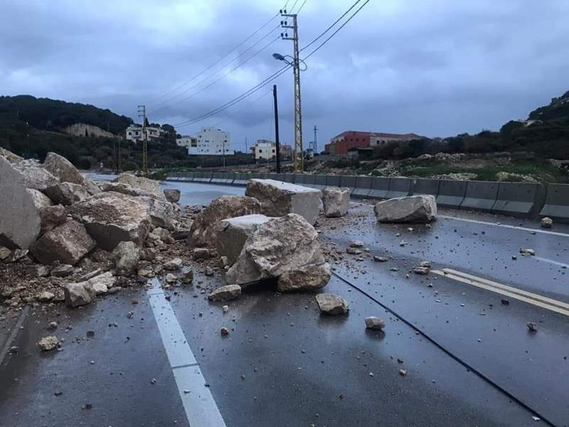 Liban : Les dégâts de la tempête et la météo du vendredi