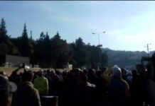 Liban/jour 67: Les bus des manifestants de Tripoli interceptés au niveau du barrage de Barbara