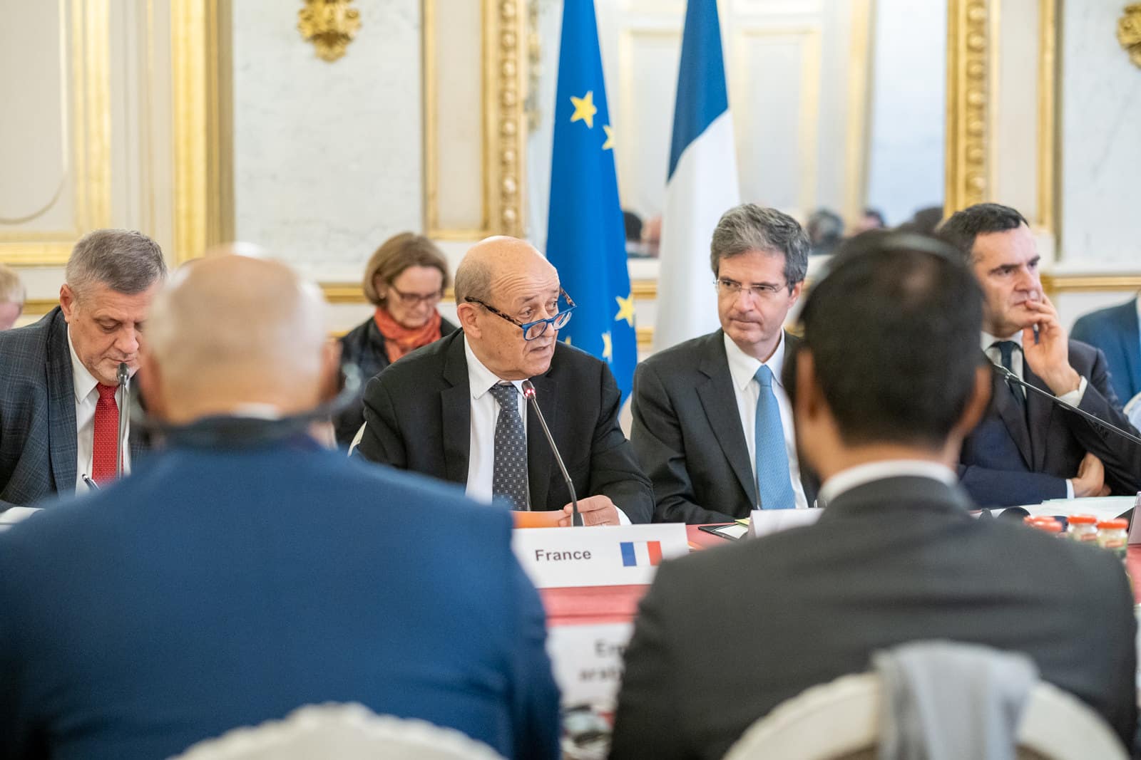 Réunion de travail du groupe international de soutien au Liban : intervention de Jean-Yves Le Drian (11.12.19)