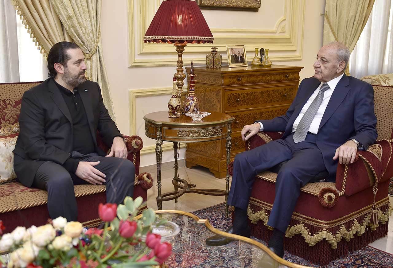 Nabih Berri et Saad Hariri en accord pour accélérer la formation du gouvernement