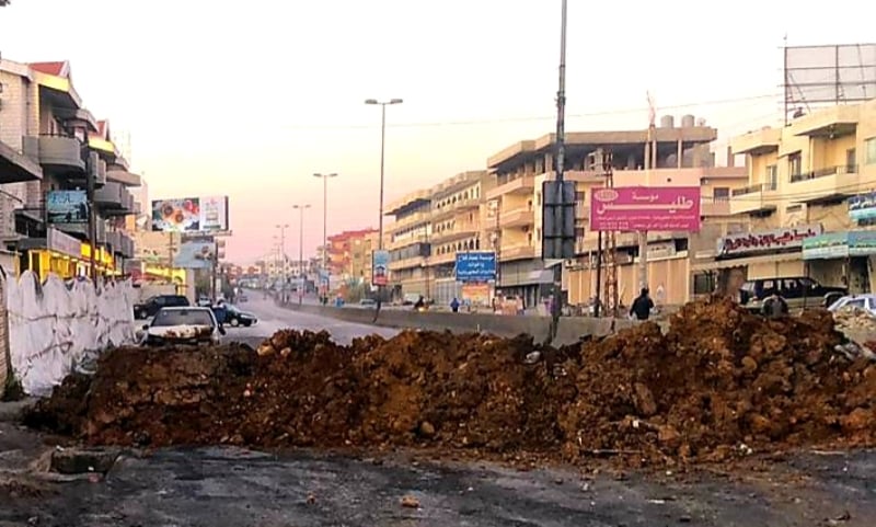 Liban/Jour 65: Des routes encore fermées