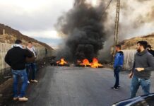 Liban/Jour 50: Plusieurs routes bloquées