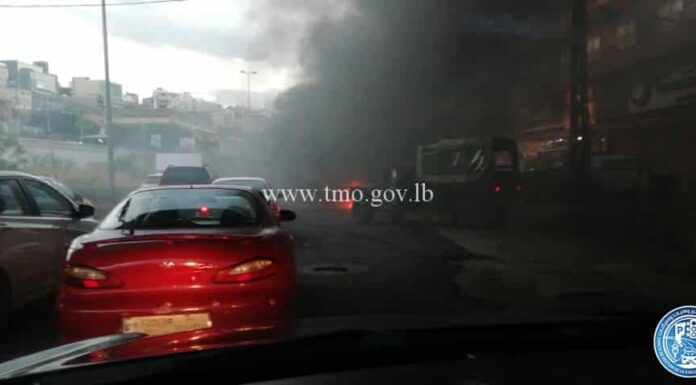 L'autoroute Tripoli-Akkar bloquée par des manifestants