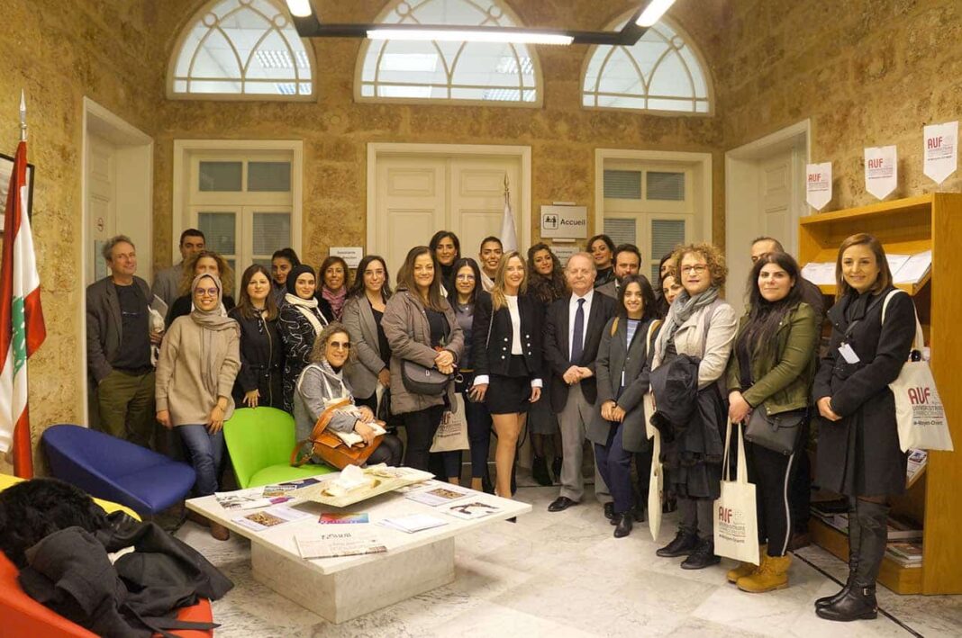 L'AUF Moyen-Orient réunit les chargés de communication des universités libanaises