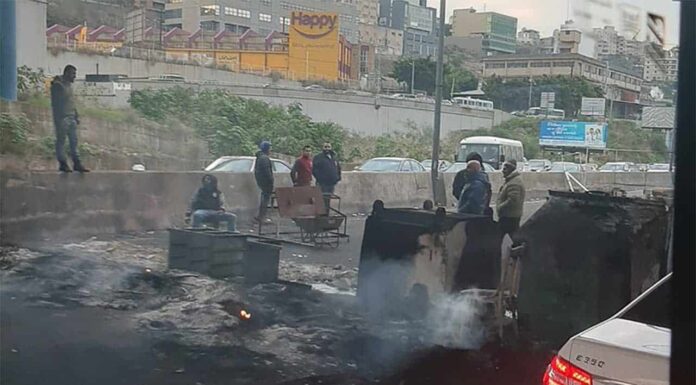 Liban: de nombreuses routes toujours fermées à la circulation