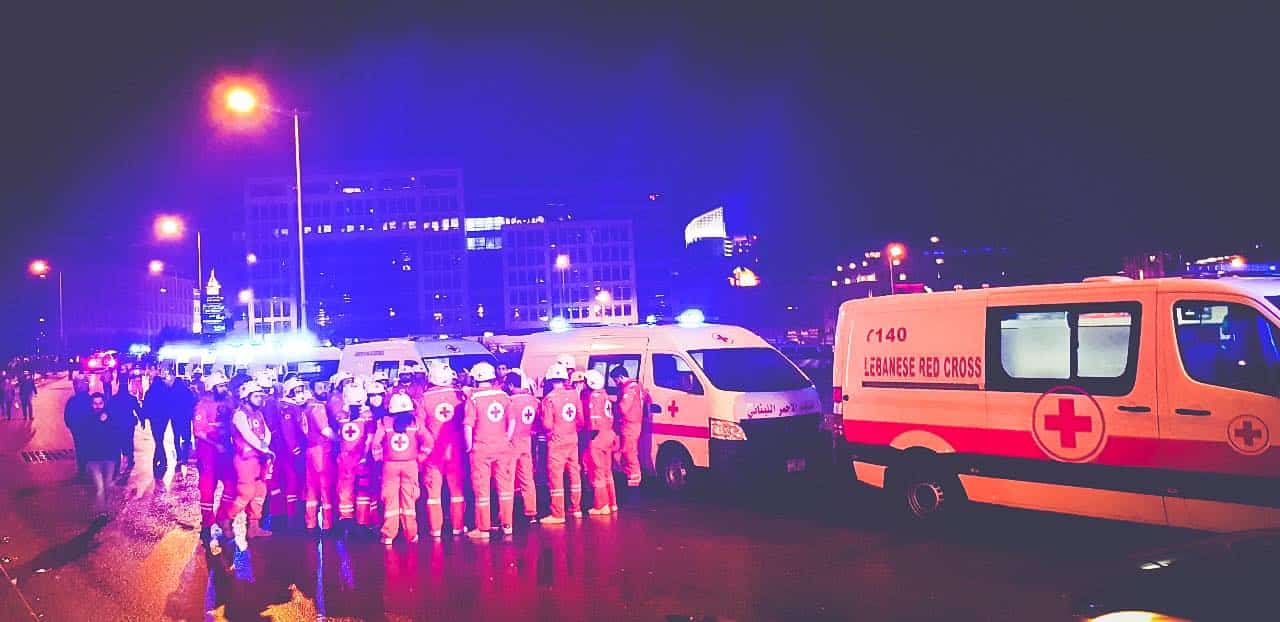 86 blessés dans les incidents du centre-ville (Croix Rouge Libanaise)