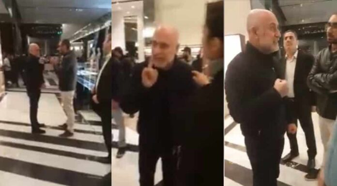 Le ministre Finianos chassé de chez Aïshti par les manifestants (vidéo)