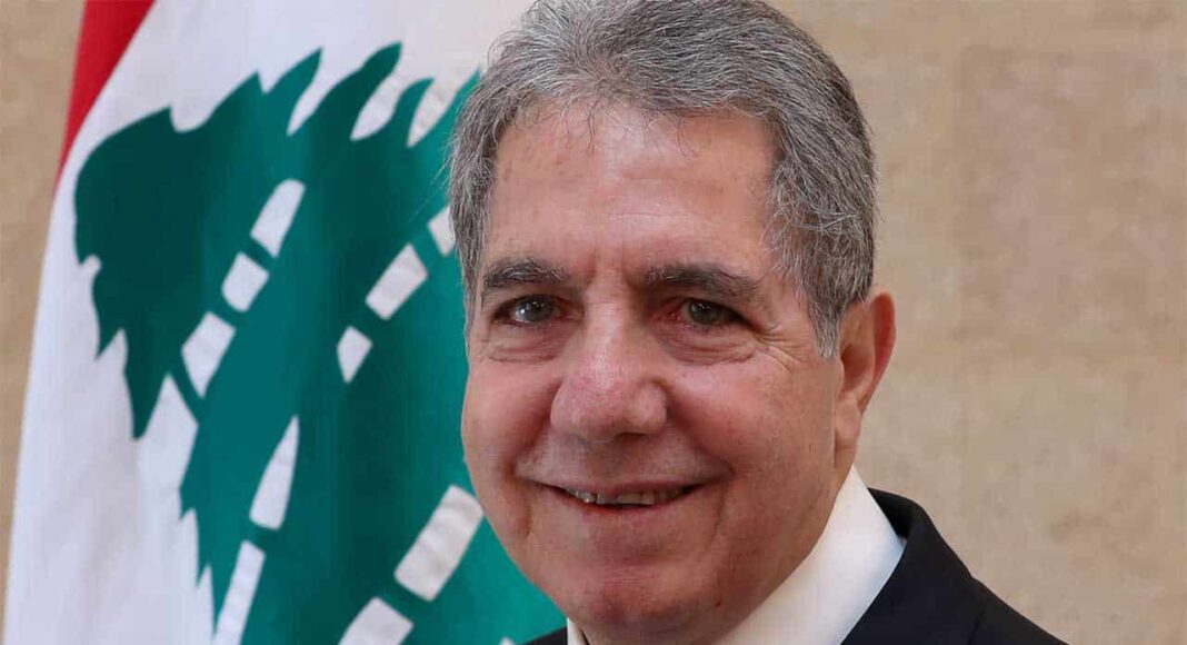 Le ministre des finances du gouvernement de Hassan Diab. Crédit Photo: Dalati & Nohra