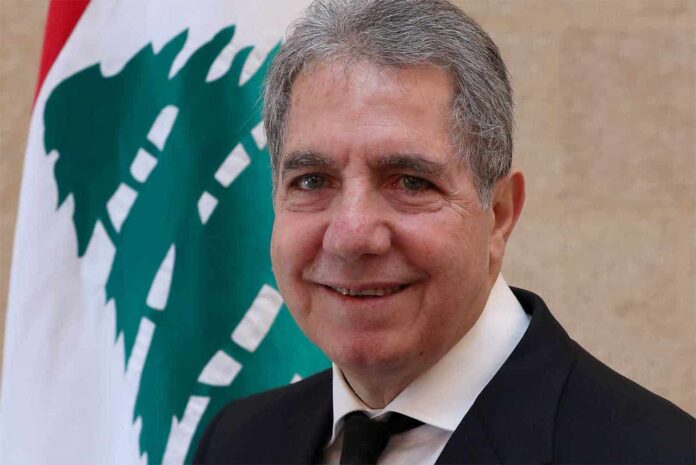 Le ministre des finances du gouvernement de Hassan Diab. Crédit Photo: Dalati & Nohra