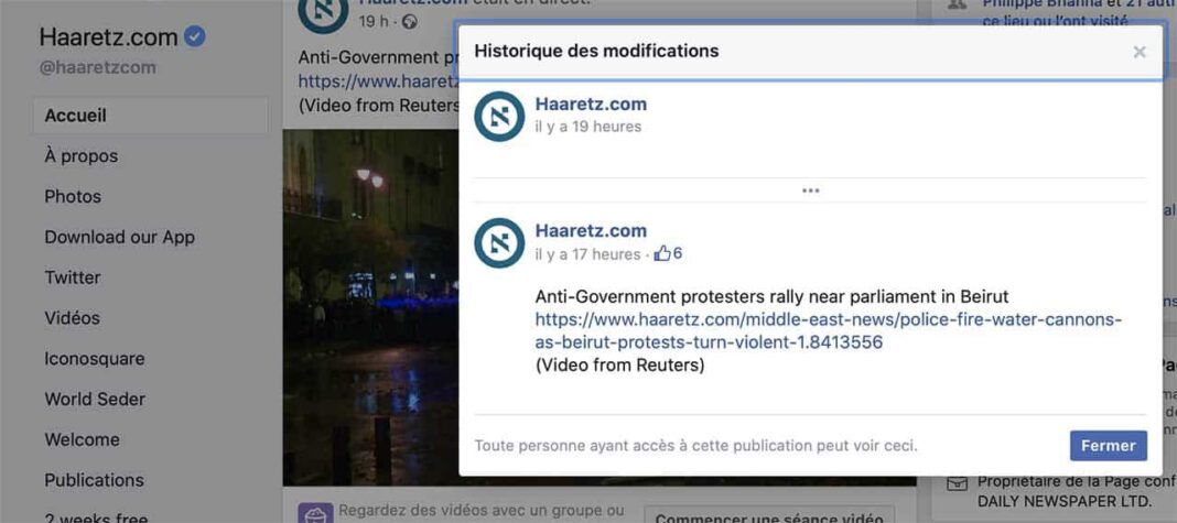 Un journaliste US arrêté pour la couverture des manifestations de Beyrouth par le Haaretz