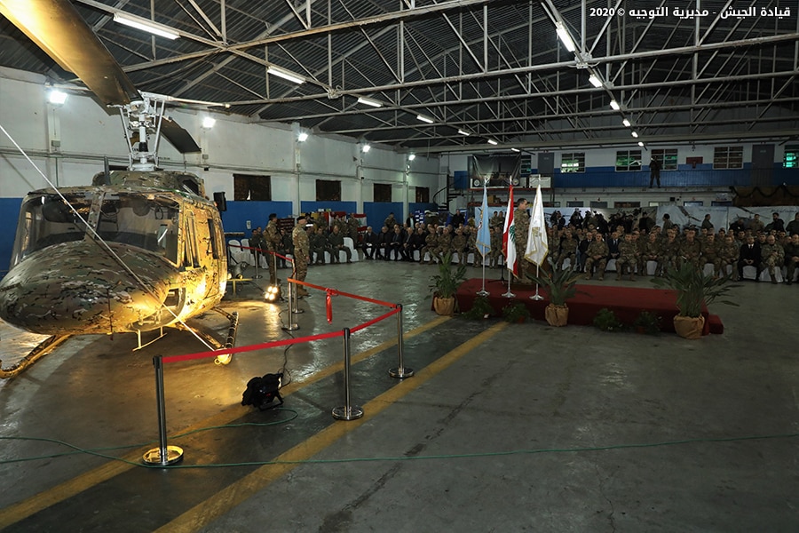 Les hélicoptères de type AB 212 de retour en fonction au sein de l’Armée Libanaise