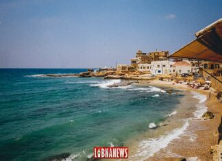 La petite crique de Batroun. Crédit Photo: François el Bacha pour Libnanews.com. Tous droits réservés.