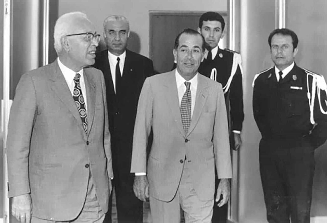 L'ancien Ministre de l'intérieur Raymond Eddé
